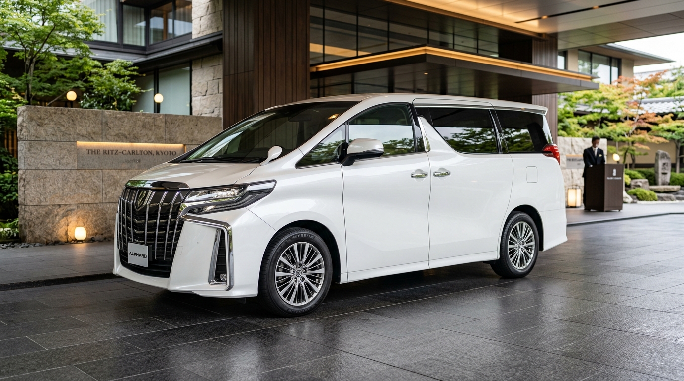 Toyota Alphard 珍珠白外觀