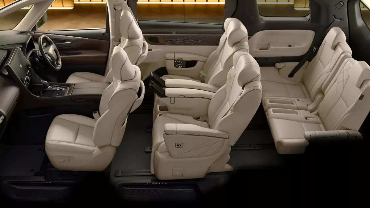 Toyota Alphard 頂級獨立座椅座艙空間 · 日本商務接送